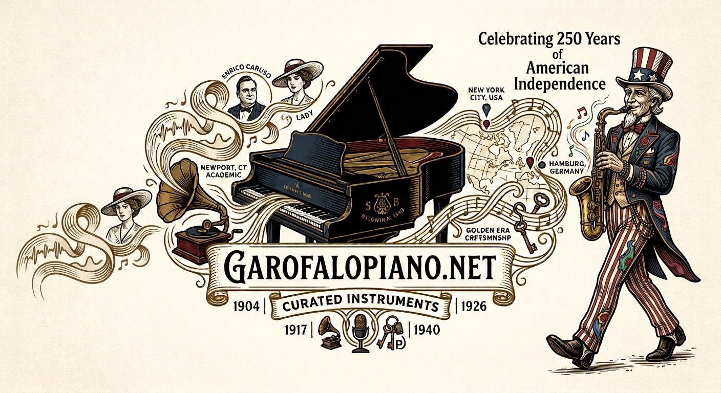 The Rocco Collection - Five historic pianos for America's 250th Anniversary - Garofalo Piano